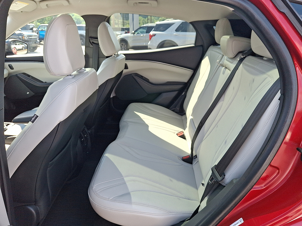 2023 Ford Mustang Mach-E Premium Rapid Red Metallic Tinted Clearcoat at Woltz & Wind Ford