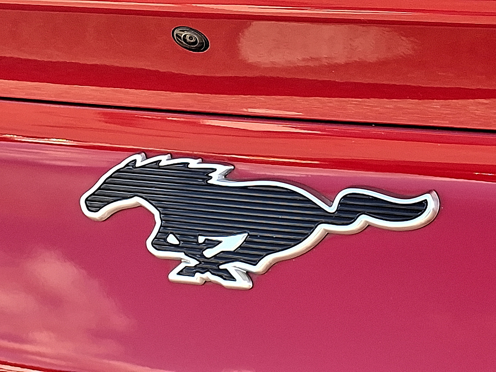 2023 Ford Mustang Mach-E Premium Rapid Red Metallic Tinted Clearcoat at Woltz & Wind Ford