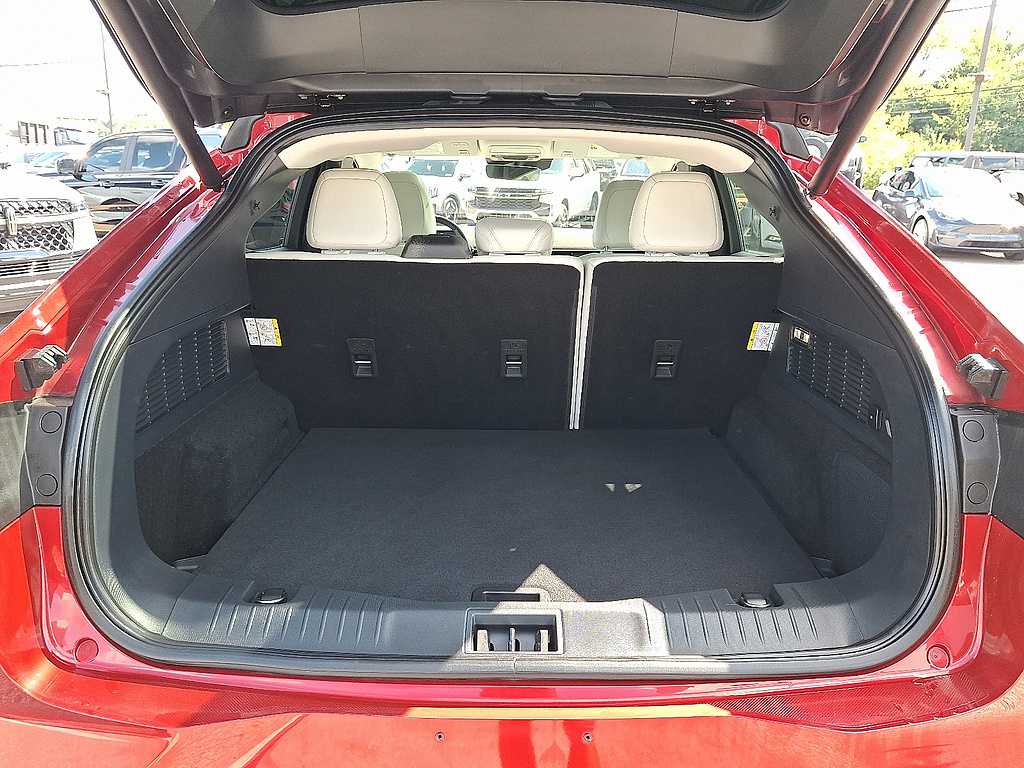 2023 Ford Mustang Mach-E Premium Rapid Red Metallic Tinted Clearcoat at Woltz & Wind Ford
