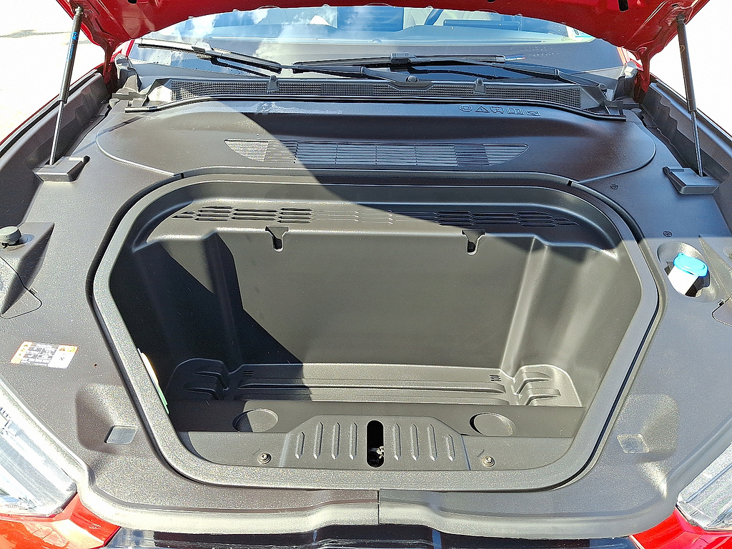 2023 Ford Mustang Mach-E Premium Rapid Red Metallic Tinted Clearcoat at Woltz & Wind Ford