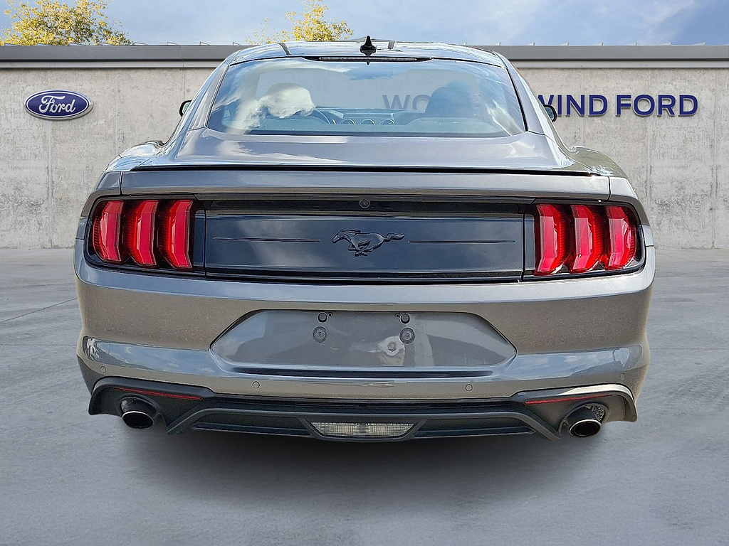 2021 Ford Mustang EcoBoost Carbonized Grey at Woltz & Wind Ford