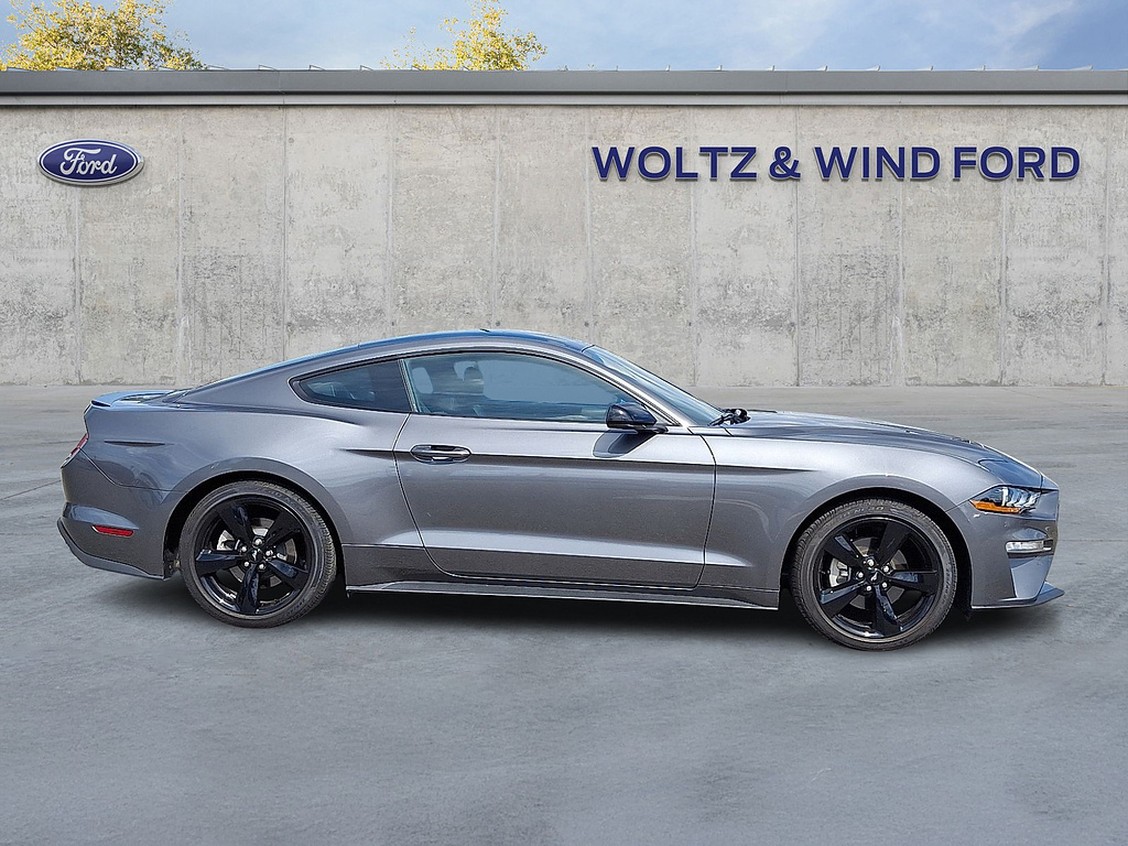 2021 Ford Mustang EcoBoost Carbonized Grey at Woltz & Wind Ford