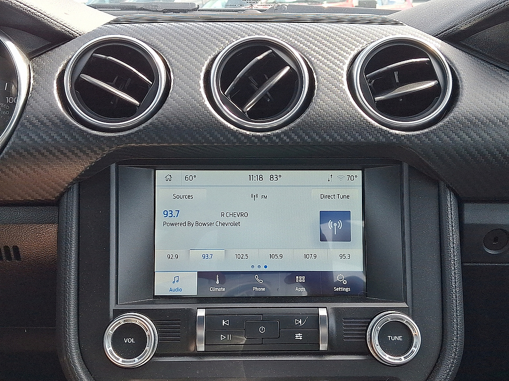 2021 Ford Mustang EcoBoost Carbonized Grey at Woltz & Wind Ford