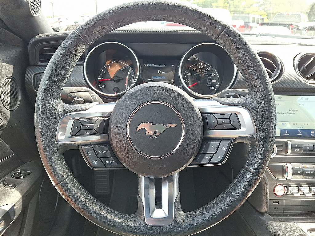 2021 Ford Mustang EcoBoost Carbonized Grey at Woltz & Wind Ford