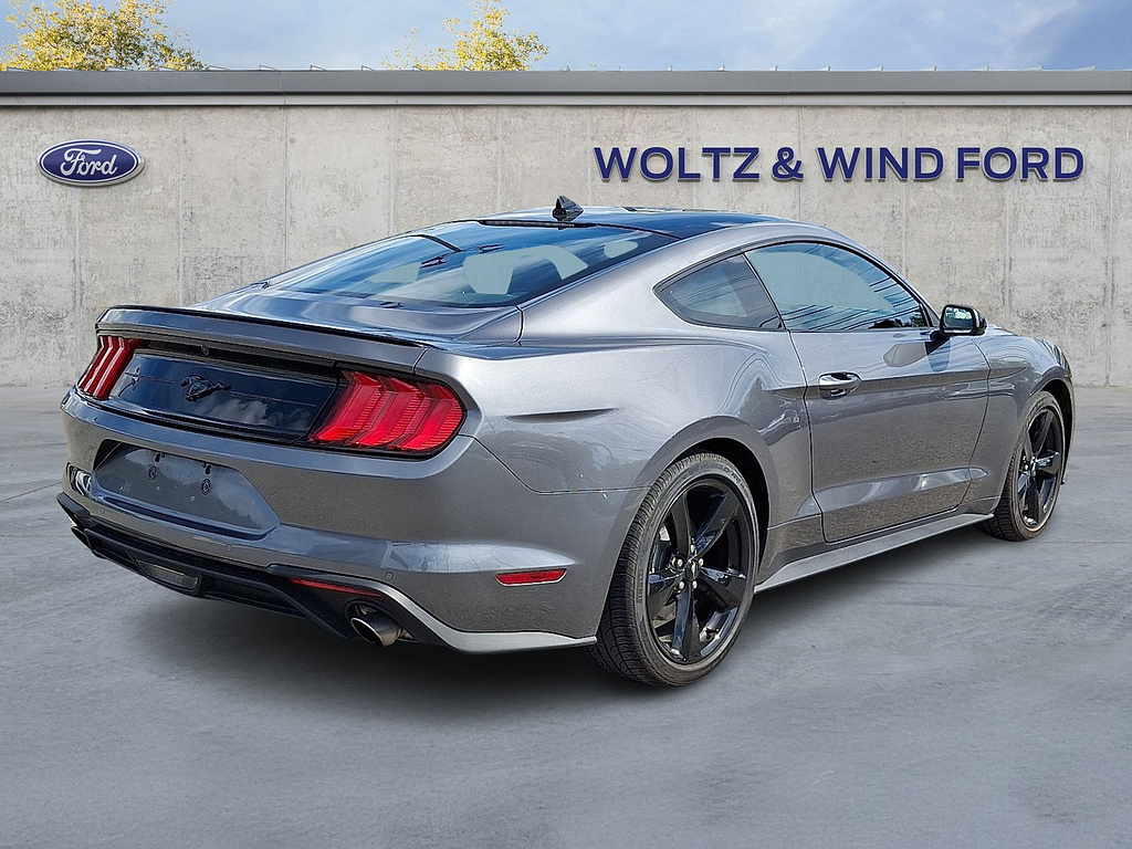 2021 Ford Mustang EcoBoost Carbonized Grey at Woltz & Wind Ford