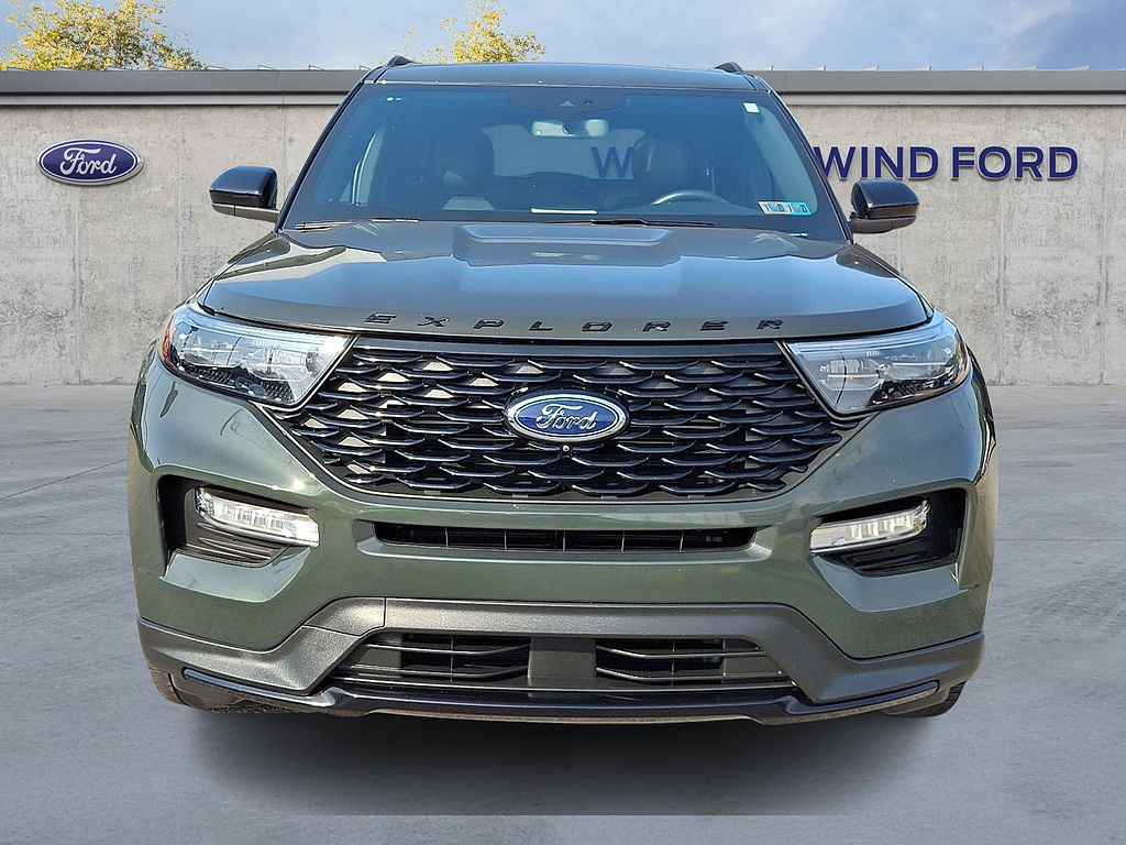 2023 Ford Explorer ST-Line Forged Green at Lake View Ford