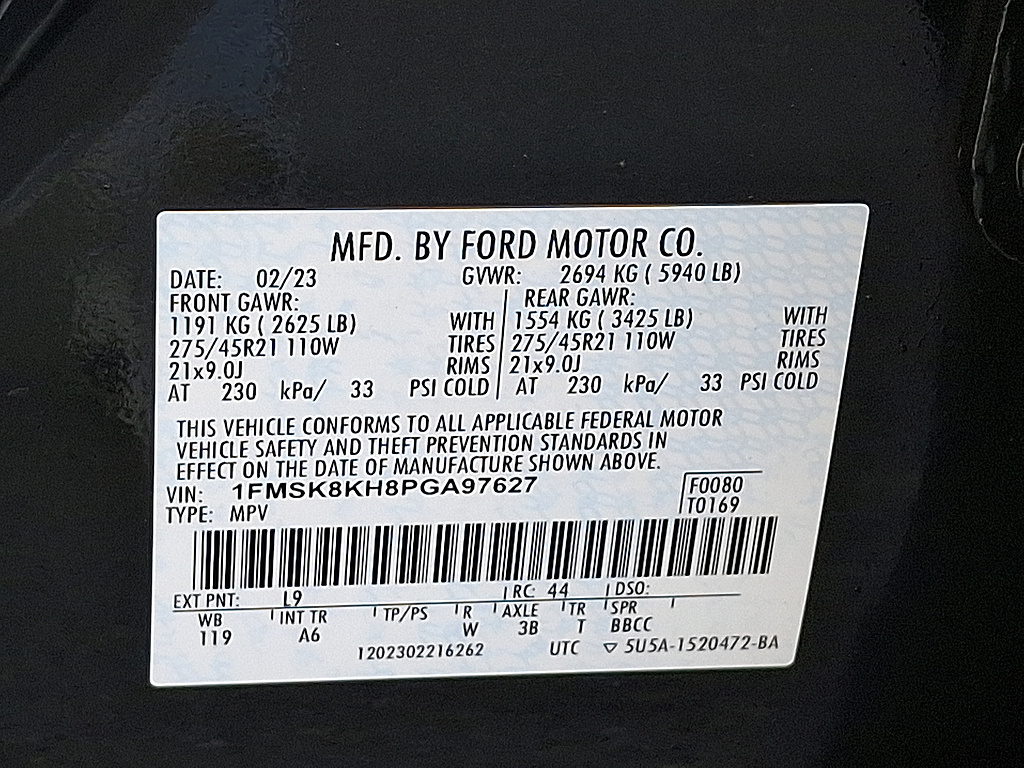 2023 Ford Explorer ST-Line Forged Green at Lake View Ford