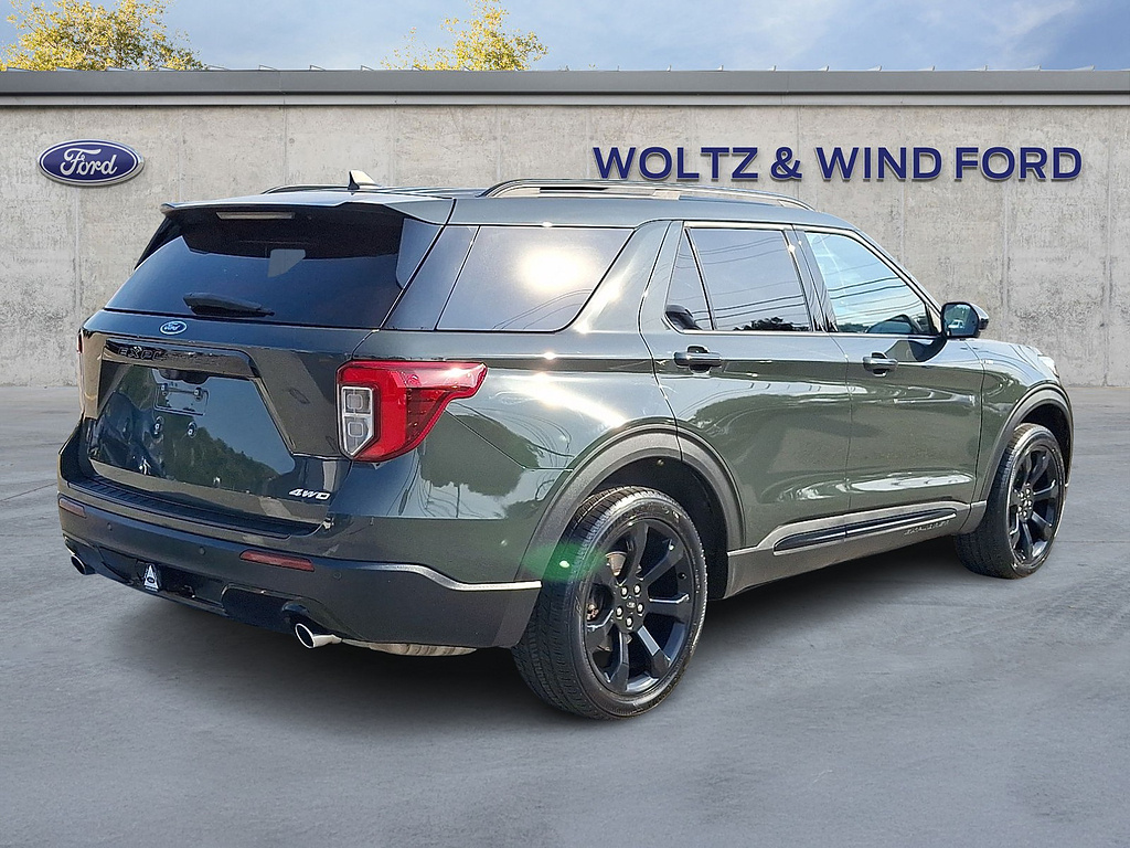 2023 Ford Explorer ST-Line Forged Green at Woltz & Wind Ford