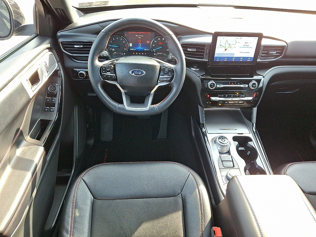 2023 Ford Explorer ST-Line Forged Green at Woltz & Wind Ford