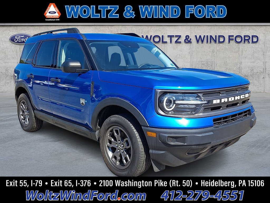 2022 Ford Bronco Sport Big Bend Velocity Blue at Lake View Ford
