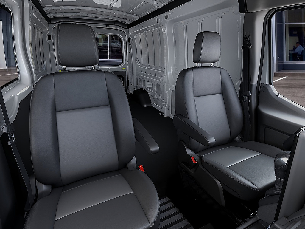2027 Ford Transit Cargo Van T-250 148" Med Rf 9150 GVWR AWD Oxford White at Woltz & Wind Ford