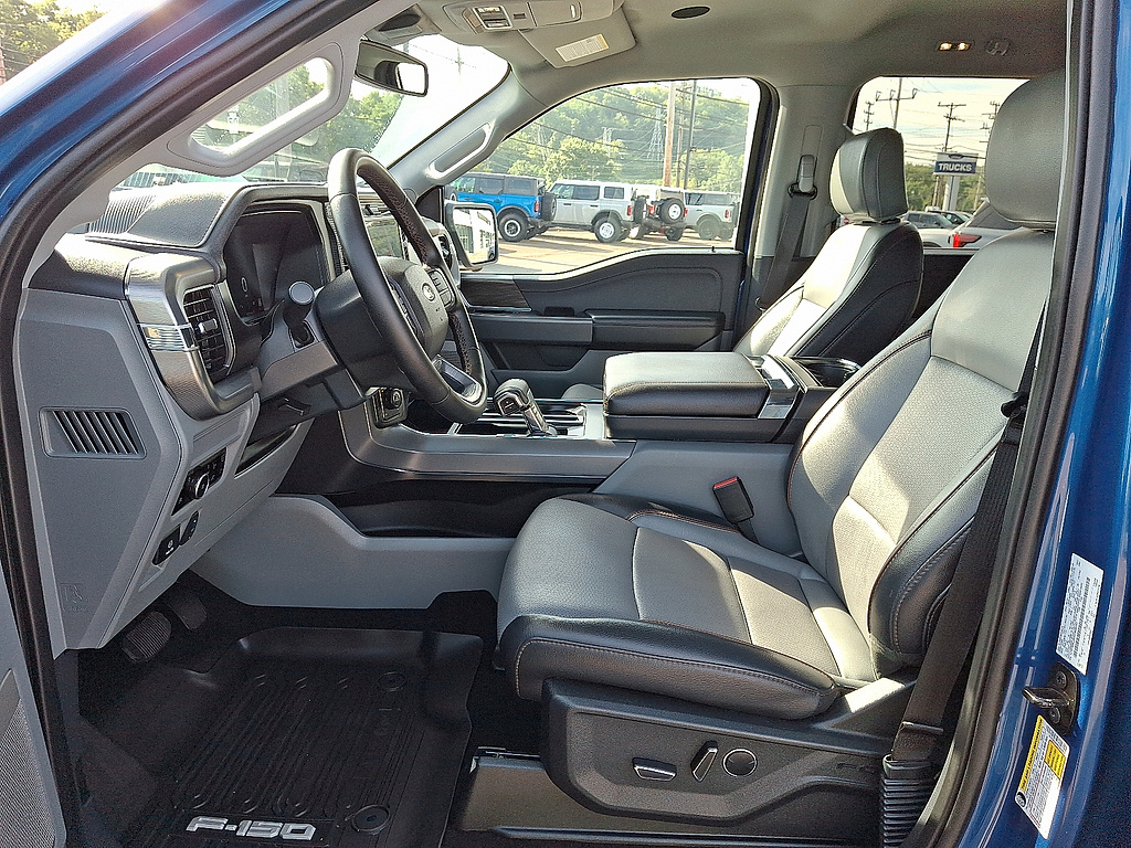 2025 Ford F-150 Lariat Atlas Blue at Woltz & Wind Ford