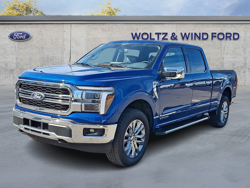 2025 Ford F-150 Lariat Atlas Blue at Woltz & Wind Ford