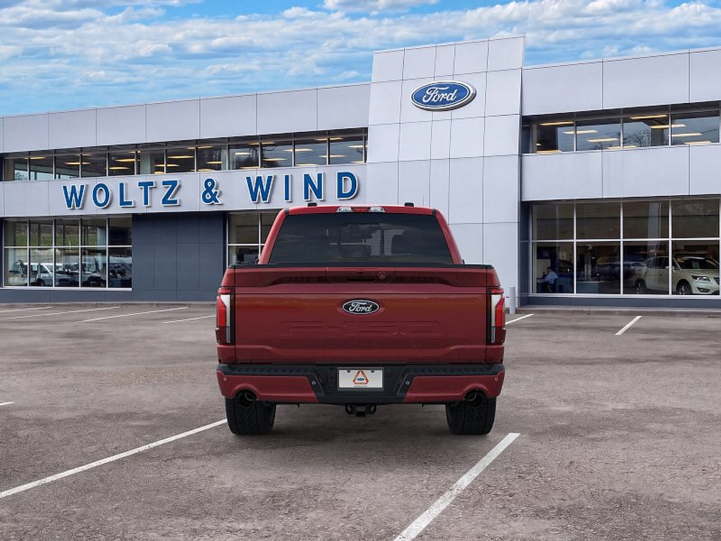 2026 Ford F-150 LARIAT Ruby Red Metallic Tinted Clearcoat at Woltz & Wind Ford