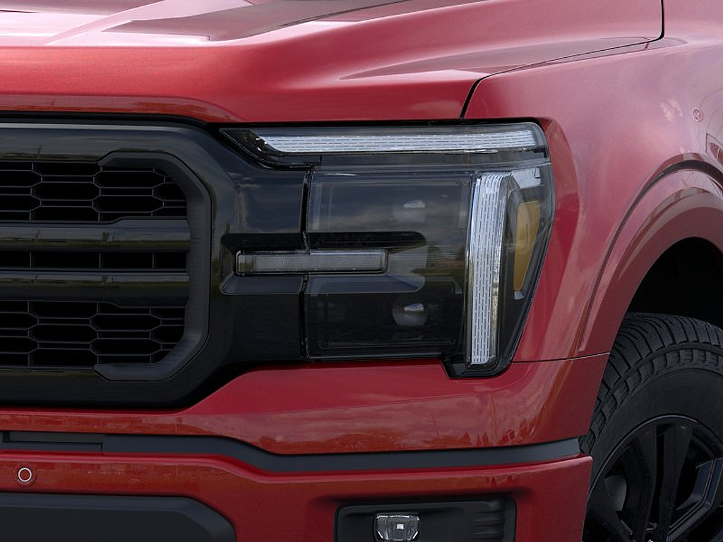2026 Ford F-150 LARIAT Ruby Red Metallic Tinted Clearcoat at Woltz & Wind Ford