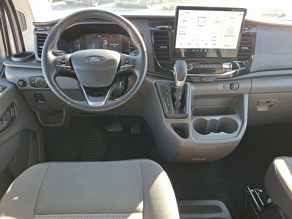 2026 Ford Transit Passenger Wagon 350 XLT Ingot Silver at Woltz & Wind Ford