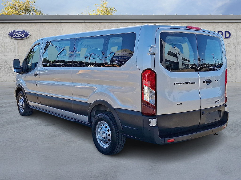 2026 Ford Transit Passenger Wagon 350 XLT Ingot Silver at Woltz & Wind Ford