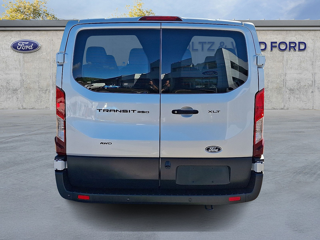 2026 Ford Transit Passenger Wagon 350 XLT Ingot Silver at Woltz & Wind Ford