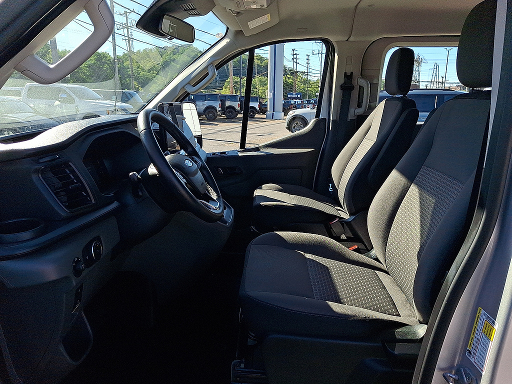 2026 Ford Transit Passenger Wagon 350 XLT Ingot Silver at Woltz & Wind Ford