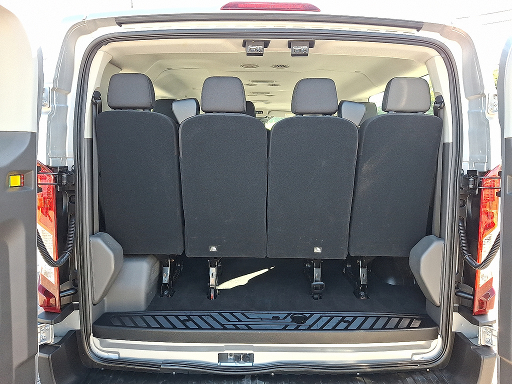 2026 Ford Transit Passenger Wagon 350 XLT Ingot Silver at Woltz & Wind Ford