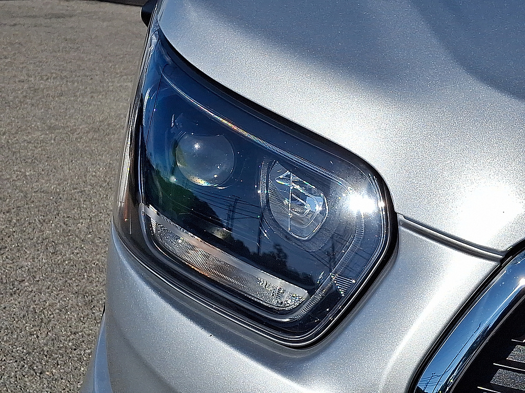 2026 Ford Transit Passenger Wagon 350 XLT Ingot Silver at Woltz & Wind Ford