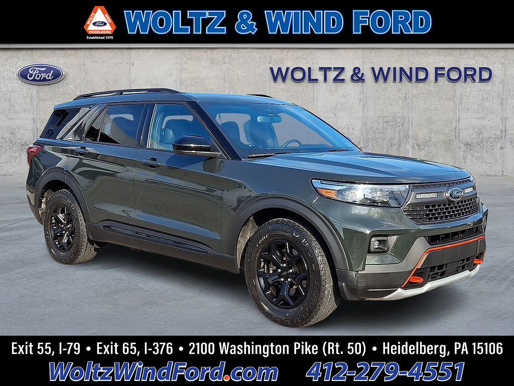 2022 Ford Explorer Timberline Forged Green at Lake View Ford