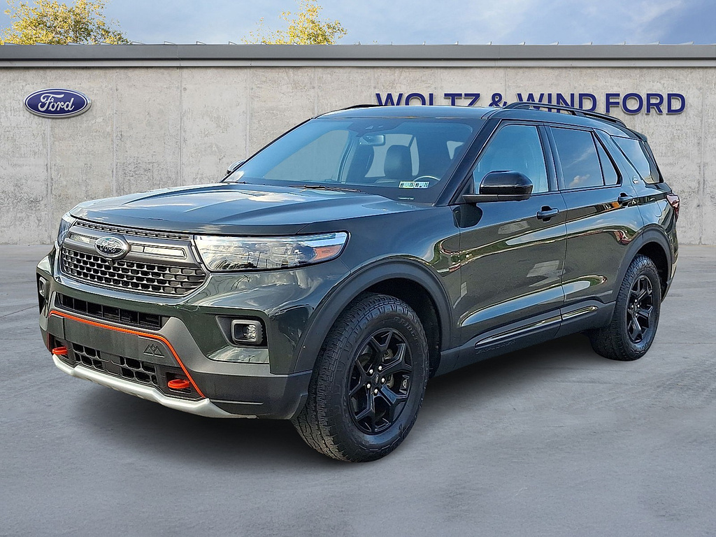 2022 Ford Explorer Timberline Forged Green at Lake View Ford