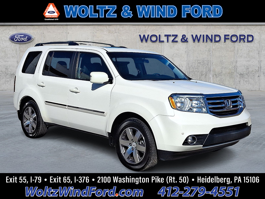 2012 Honda Pilot Touring WHITE DIAMOND PEA at Diehl Automotive