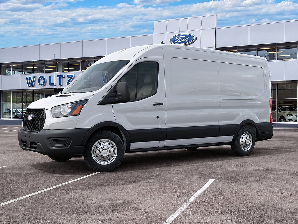 2027 Ford Transit Cargo Van T-250 148" Med Rf 9150 GVWR AWD Oxford White at Woltz & Wind Ford