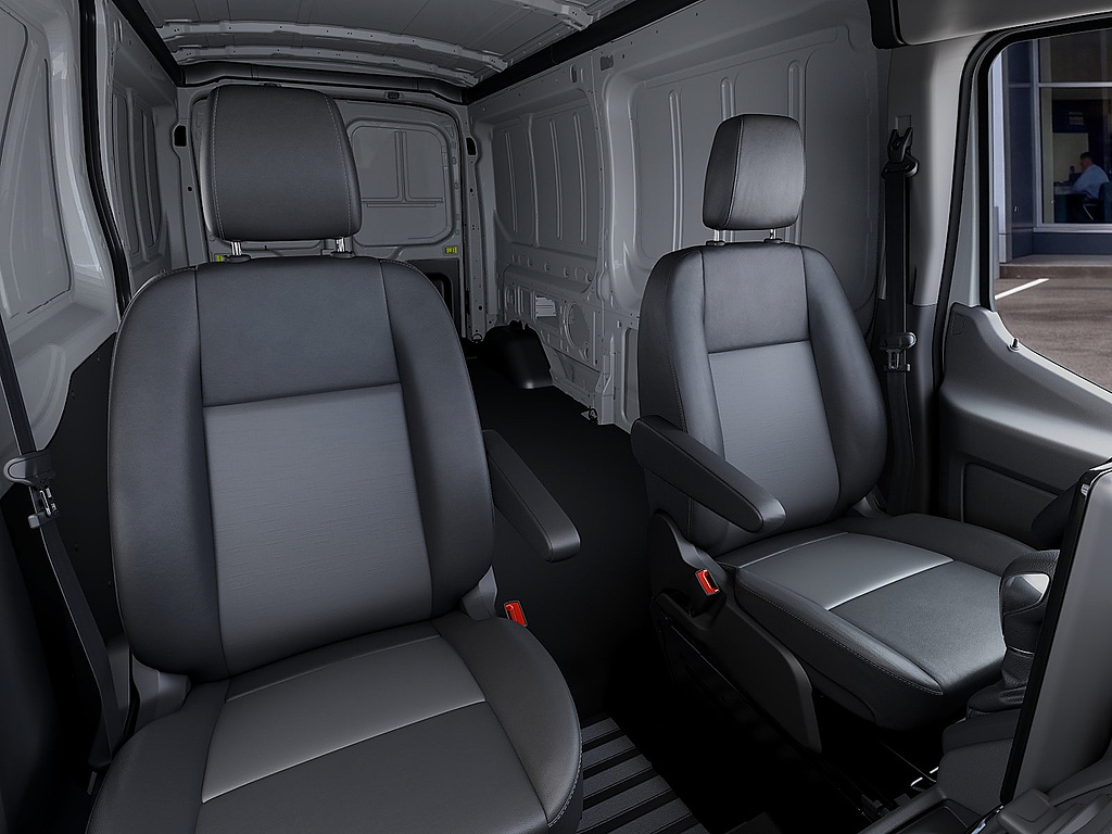 2027 Ford Transit Cargo Van T-250 148" Med Rf 9150 GVWR AWD Oxford White at Woltz & Wind Ford