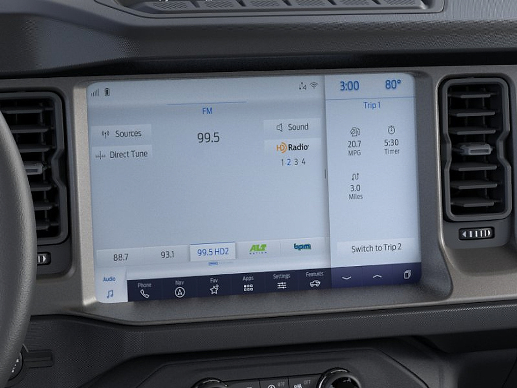 2026 Ford Bronco Badlands Avalanche Gray at Lake View Ford
