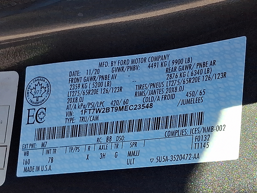 2021 Ford Super Duty F-250 SRW photo 28 of 32