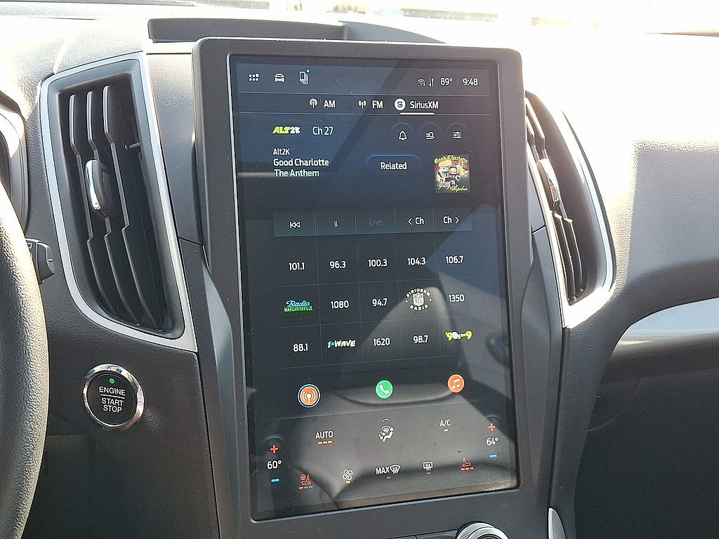 2024 Ford Edge SEL Iconic Silver at Nick Chevrolet