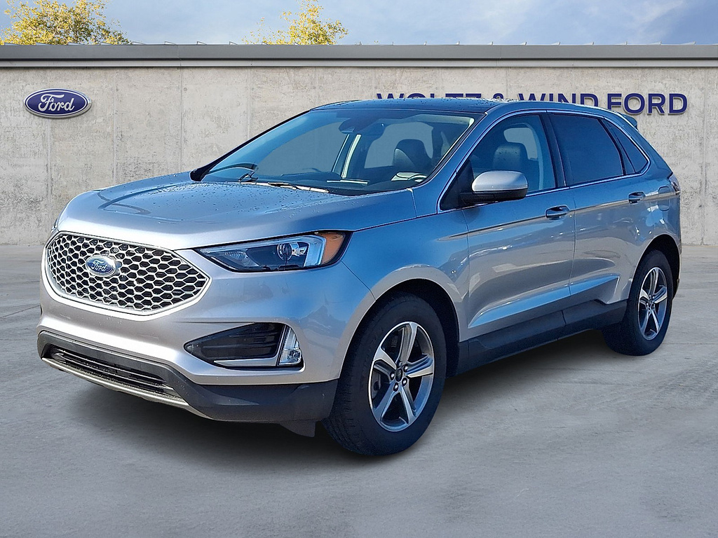 2024 Ford Edge SEL Iconic Silver at Nick Chevrolet