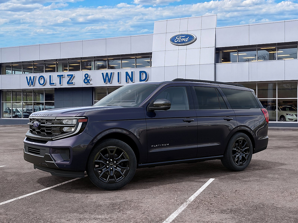 2027 Ford Expedition Platinum Blue Ember at Washington Ford