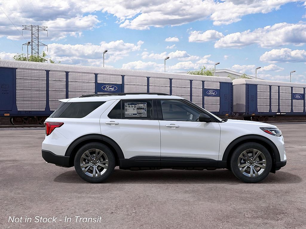 2027 Ford Explorer Active Star White Metallic Tri-Coat at Washington Ford