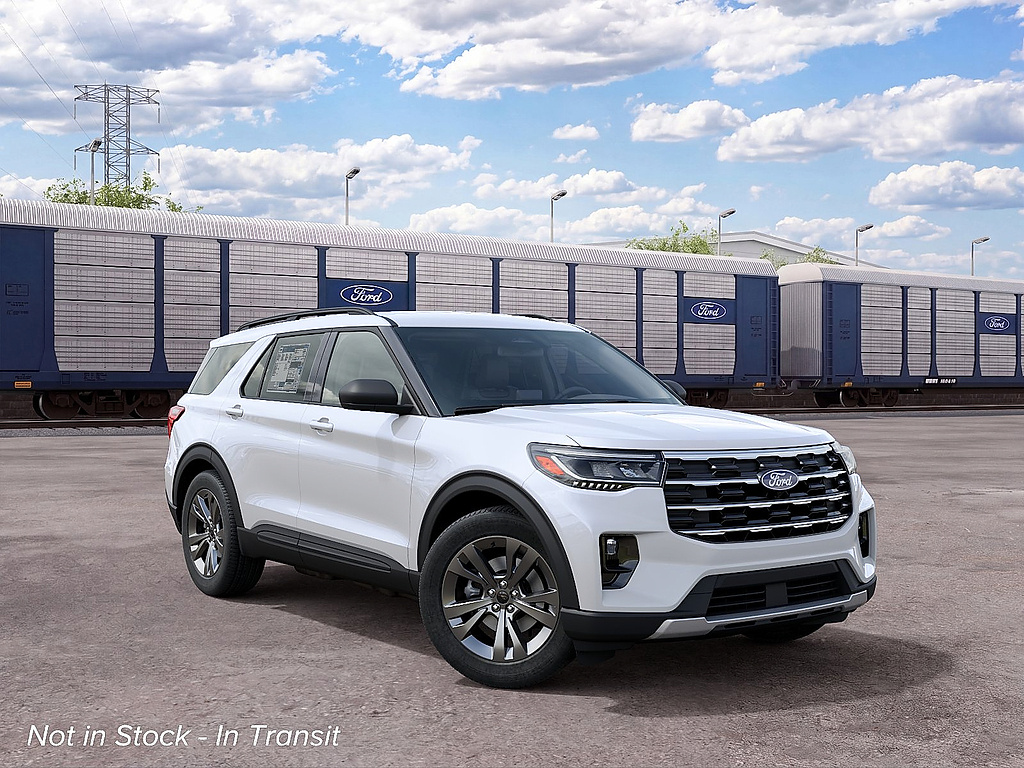 2027 Ford Explorer Active Star White Metallic Tri-Coat at Washington Ford