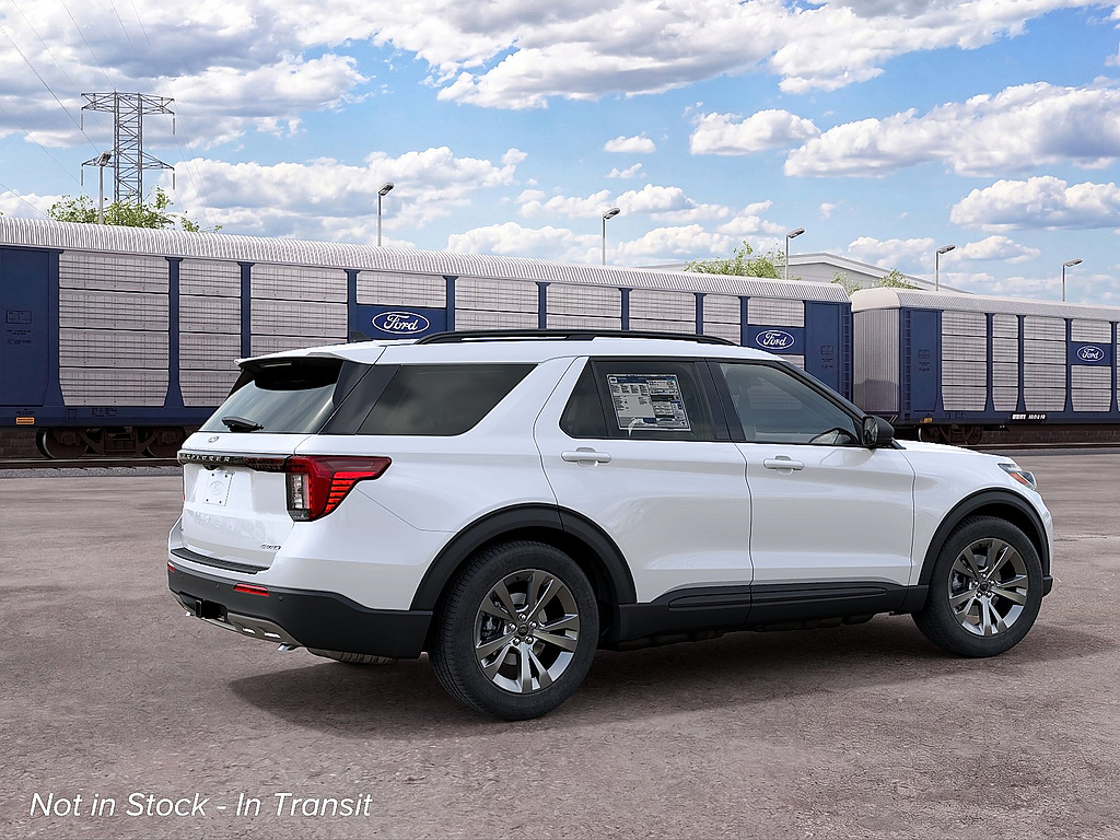2027 Ford Explorer Active Star White Metallic Tri-Coat at Washington Ford