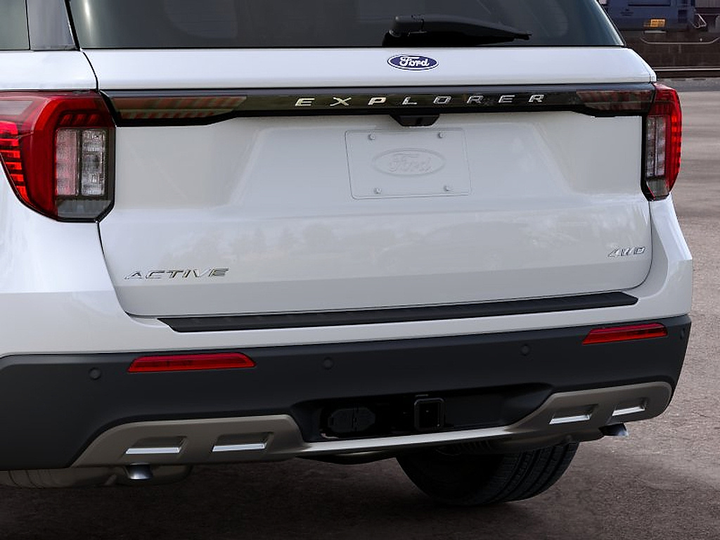 2027 Ford Explorer Active Star White Metallic Tri-Coat at Washington Ford