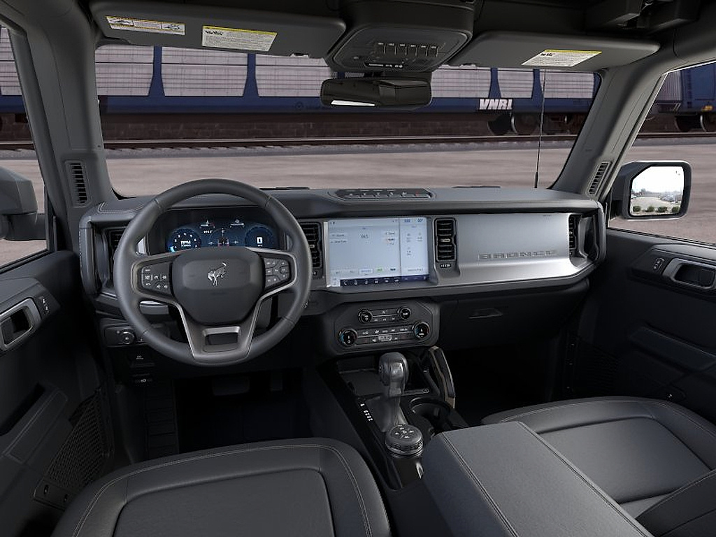 2026 Ford Bronco Badlands Avalanche Gray at Woltz & Wind Ford