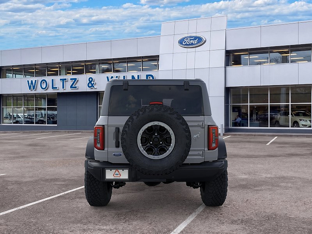 2026 Ford Bronco Badlands Avalanche Gray at Woltz & Wind Ford