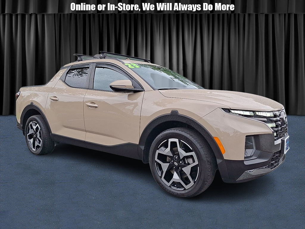 California Sand Metallic 2023 Hyundai Santa Cruz Pickup Truck All-Wheel Drive 8-Speed Automatic