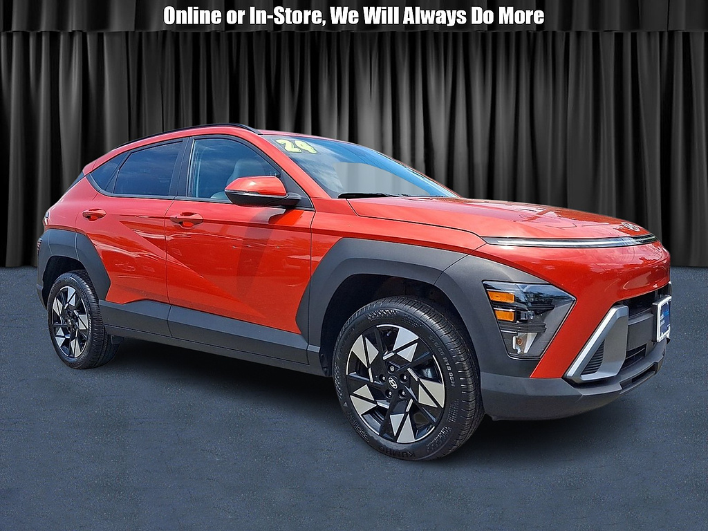 Soultronic Orange Pearl 2024 Hyundai Kona SUV / Crossover All-Wheel Drive Continuously Variable Transmission