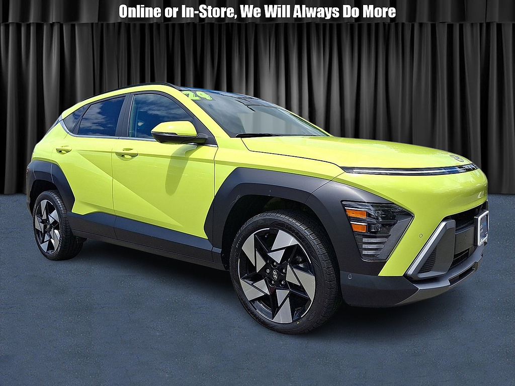 Neoteric Yellow 2024 Hyundai Kona SUV / Crossover All-Wheel Drive 8-Speed Automatic