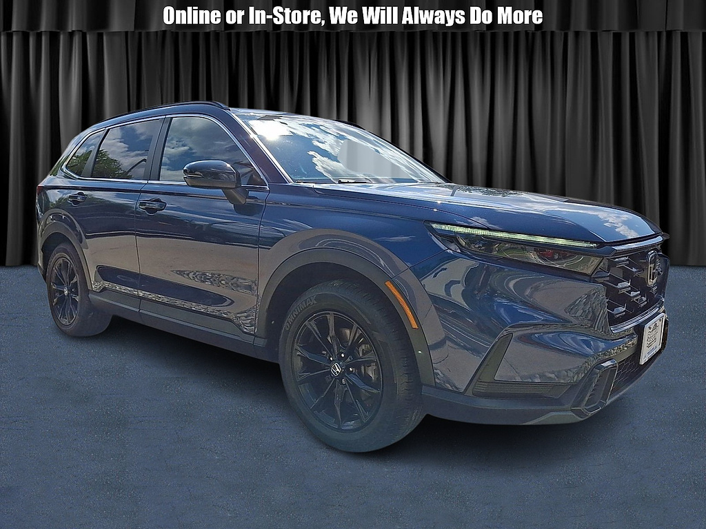 Blue 2024 Honda CR-V Hybrid SUV / Crossover All-Wheel Drive 1-Speed Dual Clutch
