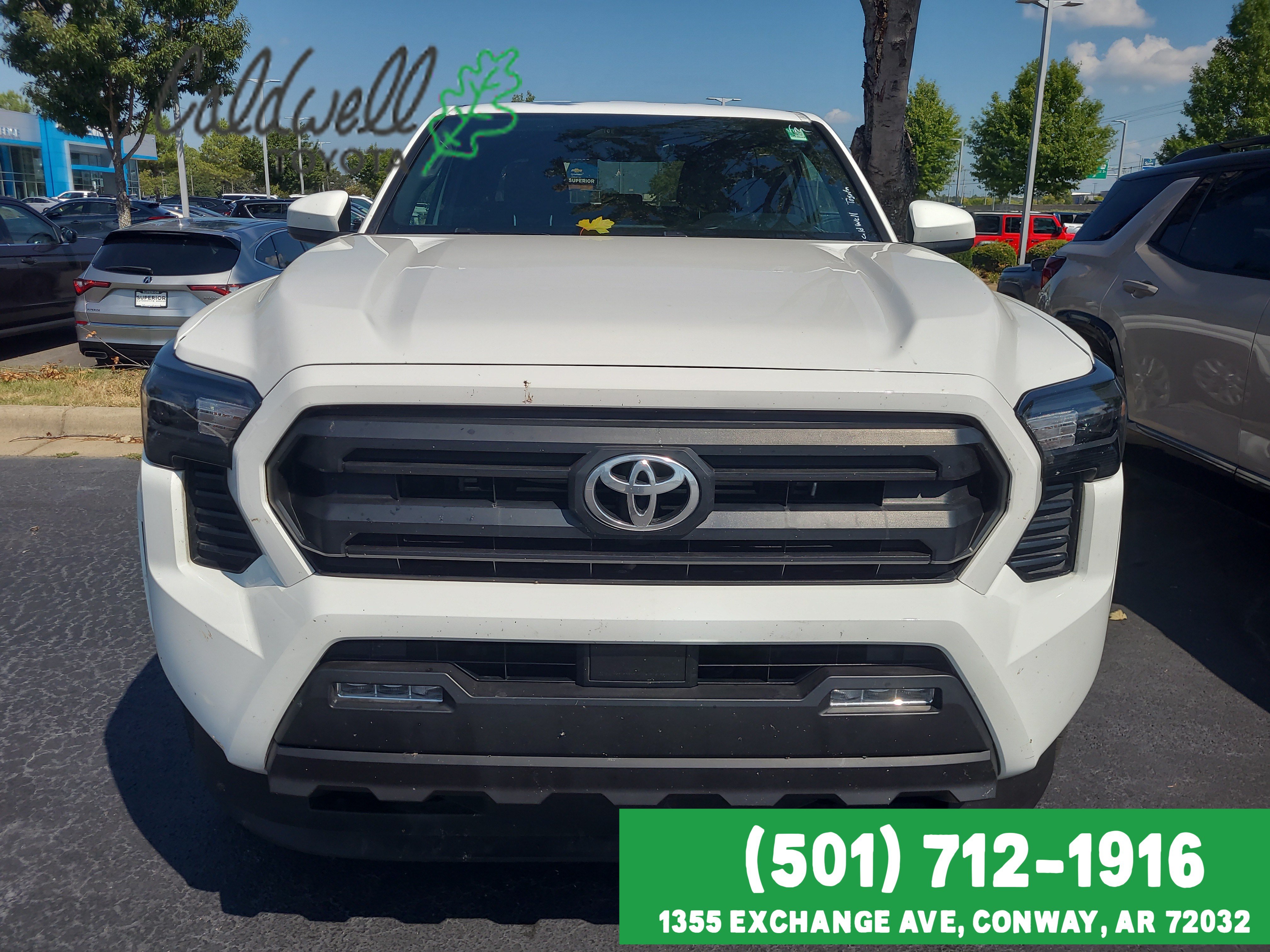 Used 2025 Toyota Tacoma SR5 with VIN 3TMLB5JN9SM088528 for sale in Little Rock