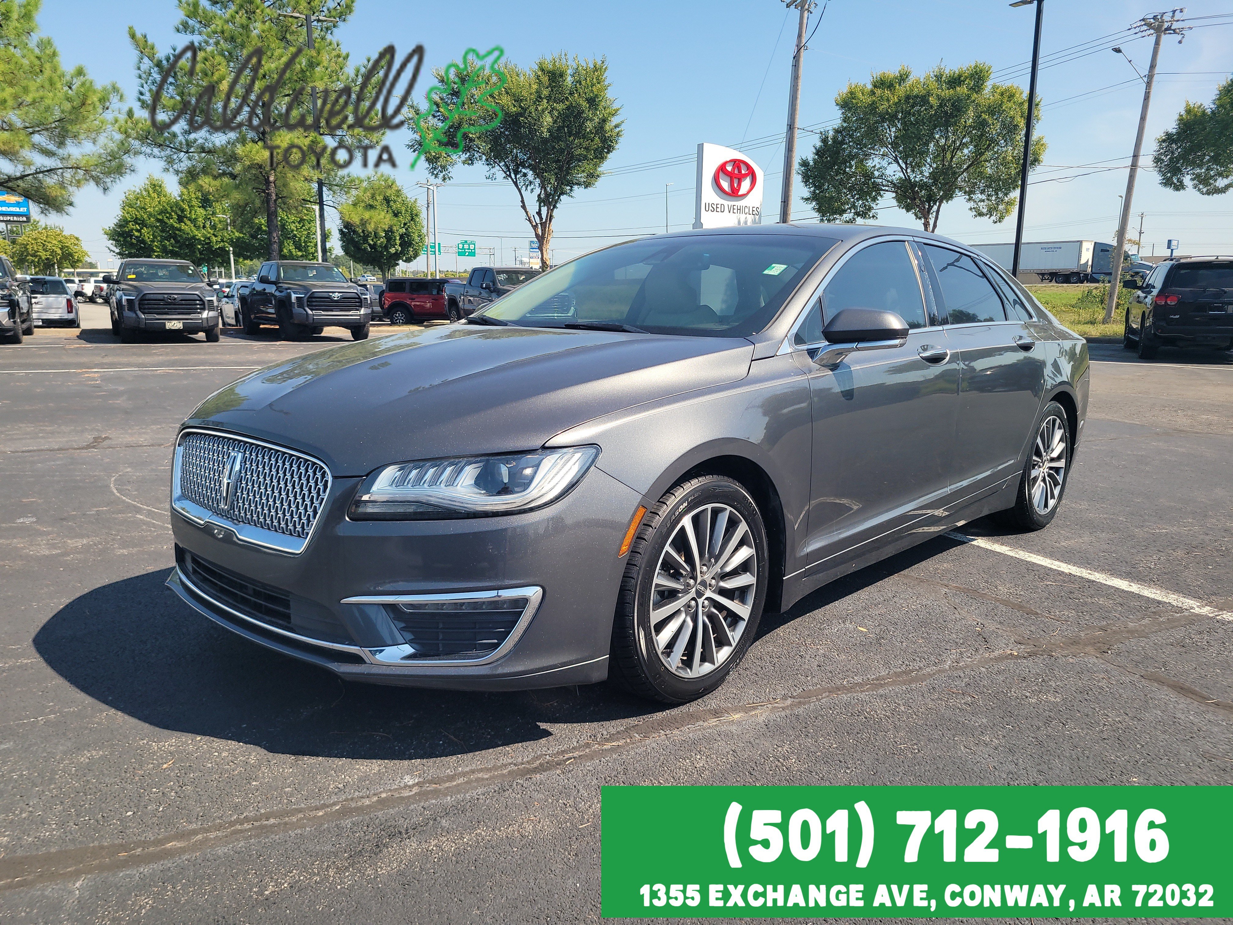 Magnetic Gray 2019 Lincoln MKZ Sedan Front-Wheel Drive