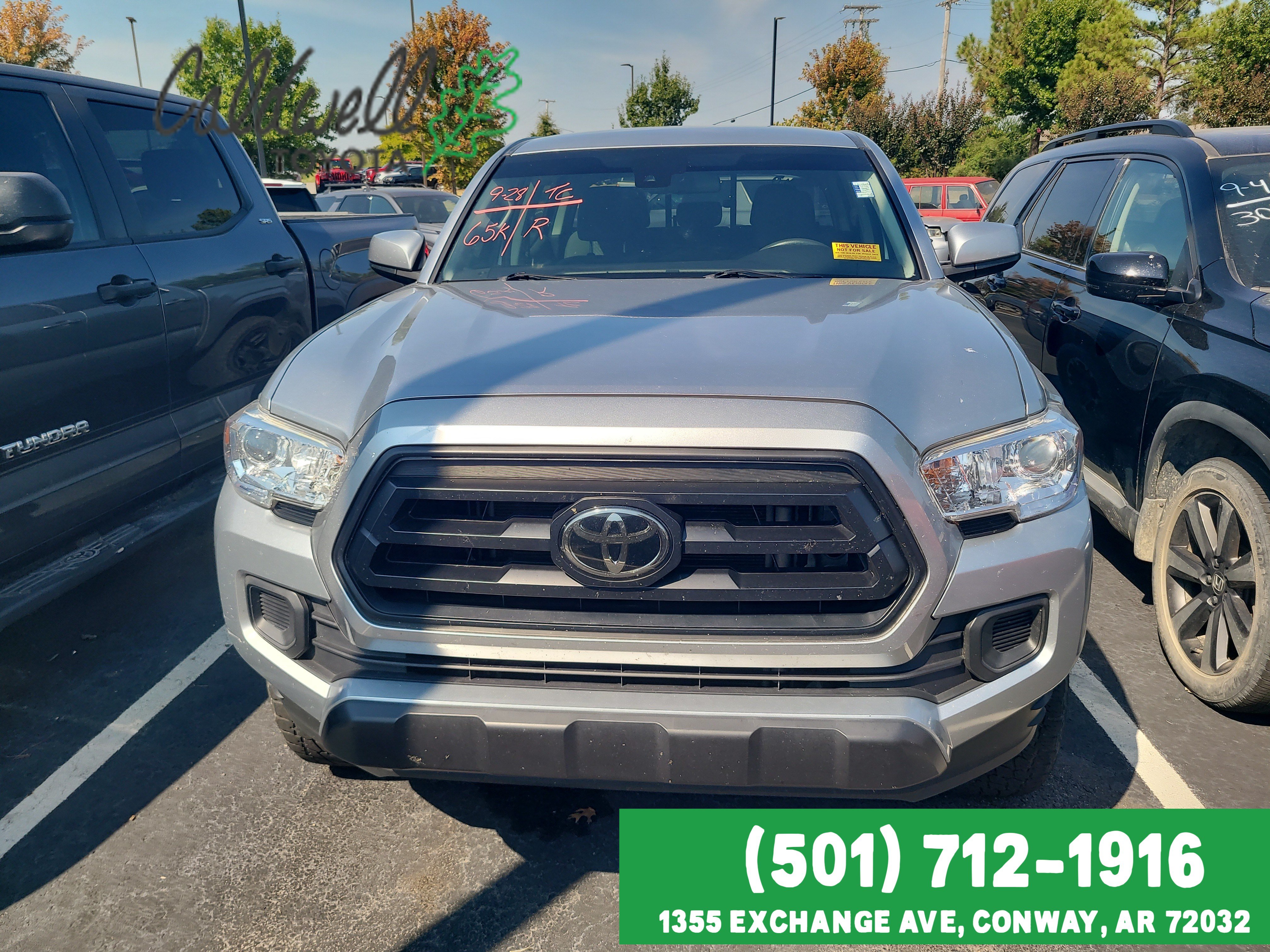 Used 2022 Toyota Tacoma SR with VIN 3TYAX5GN2NT035078 for sale in Little Rock