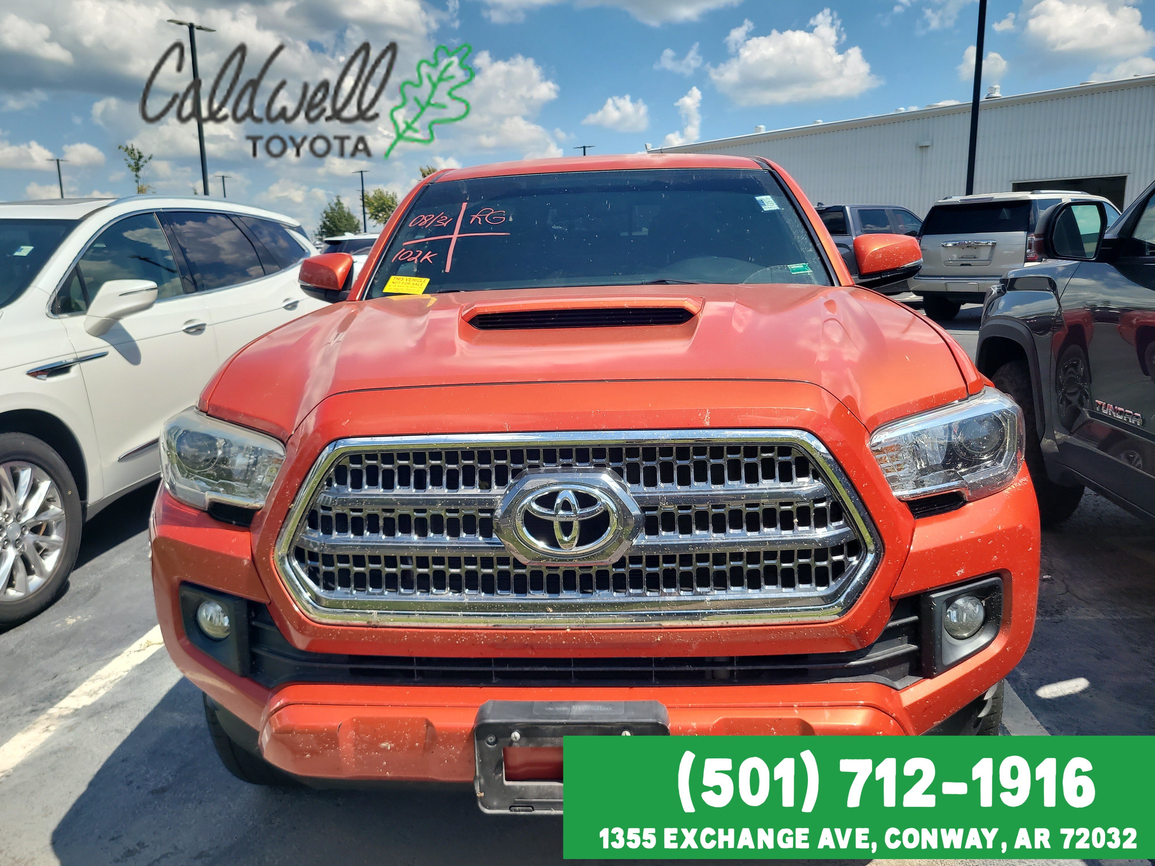 Used 2017 Toyota Tacoma TRD Sport with VIN 3TMCZ5AN1HM048397 for sale in Little Rock