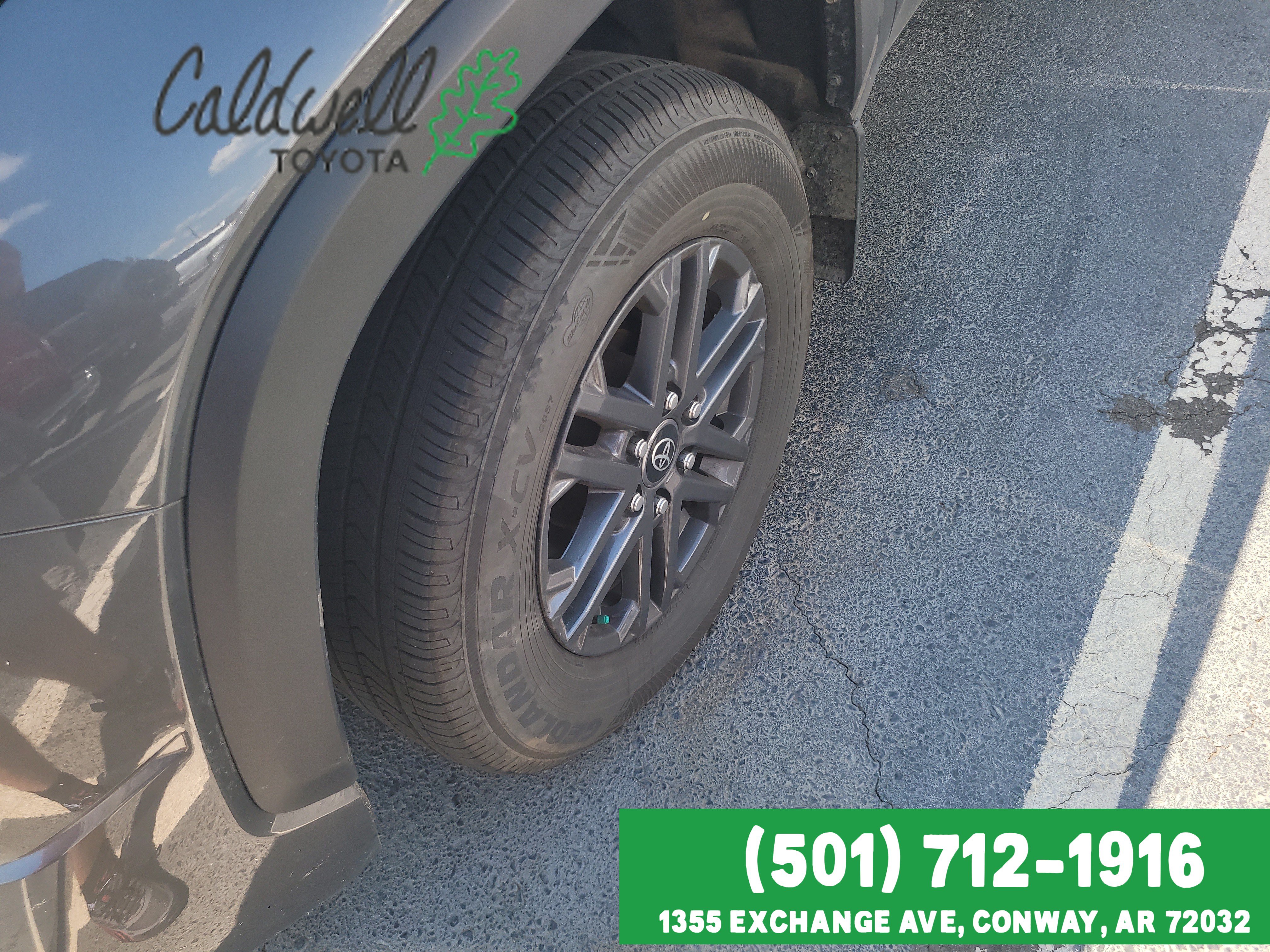 Used 2025 Toyota Tundra SR5 with VIN 5TFLA5AB8SX042255 for sale in Little Rock